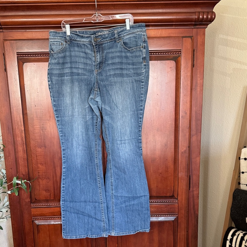 Maurice’s Classic Blue Bootcut Jeans Size 18 LONG